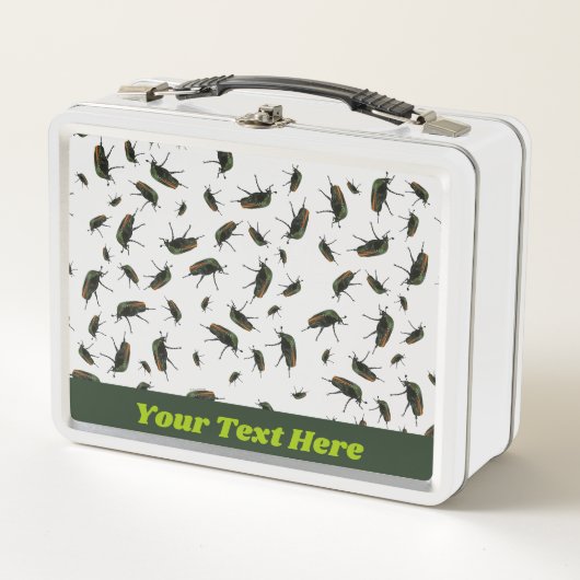 Beetle Bug Lunch Box - Optionele personalisatie (Voorkant)
