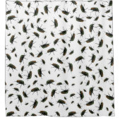 Beetle Bug Shower Curtain Douchegordijn (Voorkant)