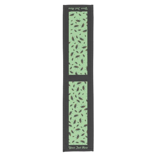 Beetle Bug Table Runner - Optionele Personalisatie Korte Tafelloper (Voorkant)