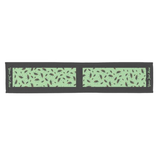 Beetle Bug Table Runner - Optionele Personalisatie Korte Tafelloper (Horizontaal)