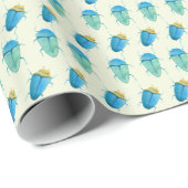 Beetle Critter Print Cadeaupapier (Rol Hoek)