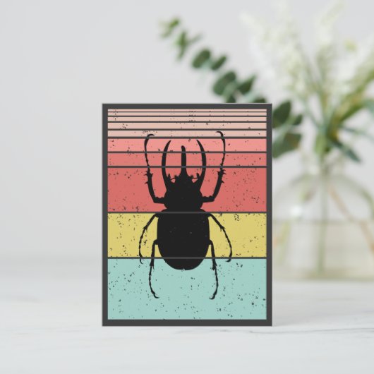 BEETLE  INSECT BRIEFKAART (Staand voorkant)