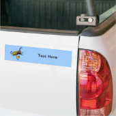 Beetle Insect Natuur Cartoon Bumpersticker (Op Truck)