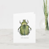 Beetle Note Cards Notitiekaartje (Voorkant)