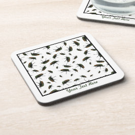 Beetle Onderzetters van kunststof - Aangepaste opt