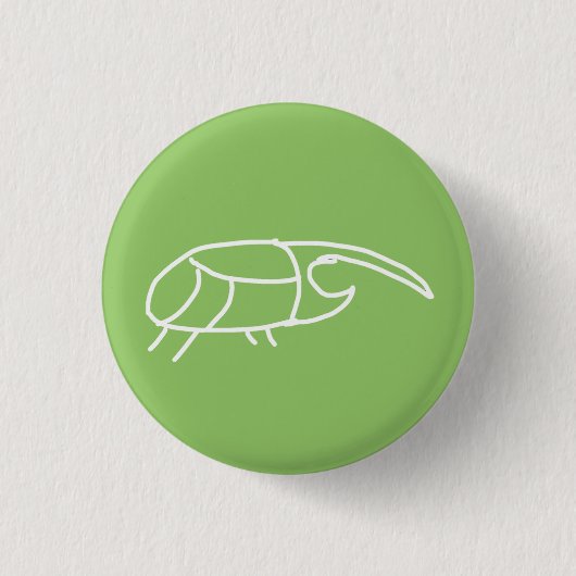 Beetle Pin Ronde Button 3,2 Cm (Voorkant)