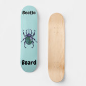 Beetle pixelart persoonlijk skateboard (Voorkant)