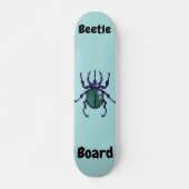 Beetle pixelart persoonlijk skateboard (Voorkant)