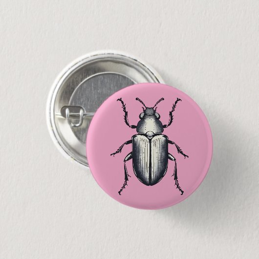 Beetle Ronde Button 3,2 Cm (Voorkant /achterkant)
