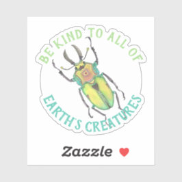 Beetle Sticker