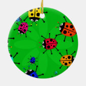 Beetle Swarm Keramisch Ornament (Achterkant)