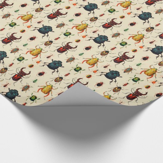 Beetle Varieties Cadeaupapier (Hoek)