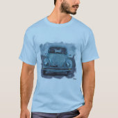 BeetleArtTee in blauw T-shirt (Voorkant)