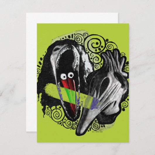 Beetlejuice | Adam & Barbara Griezelen Notitiekaartje (Voorkant / Achterkant)