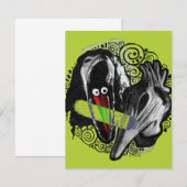 Beetlejuice | Adam & Barbara Griezels Notitiekaartje (Voorkant / Achterkant)