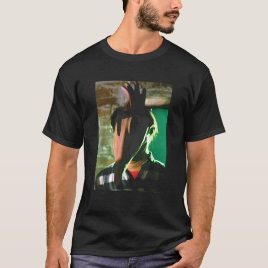 Beetlejuice Adam Ghost Form Photo Movie  T-shirt (Voorkant)