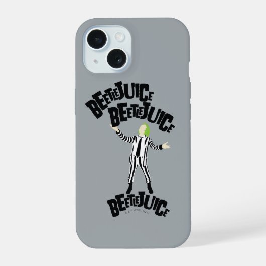 Beetlejuice Beetlejuice Beetlejuice iPhone 15 Case (Achterkant)