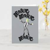 Beetlejuice Beetlejuice Beetlejuice Kaart (Gele Bloem)