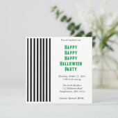 Beetlejuice Feest Kaart (Staand voorkant)