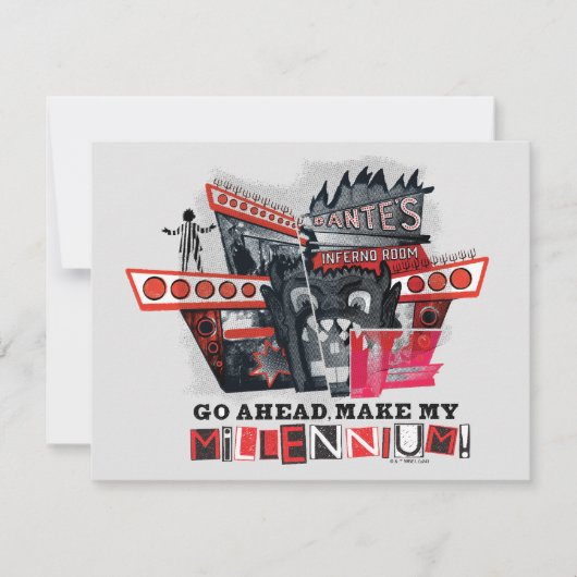 Beetlejuice | Ga je gang maak mijn millennium Notitiekaartje (Voorkant)