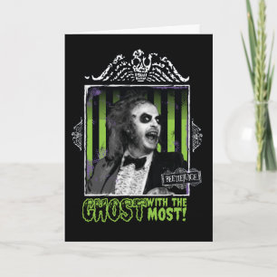Beetlejuice "Geest Met De Meeste" Portret Kaart