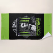 Beetlejuice | "Ghost With The Most" Portret Strandlaken (Voorkant)