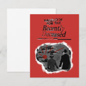 Beetlejuice | Handleiding voor de pas overledenen Notitiekaartje (Voorkant / Achterkant)