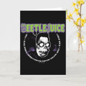 Beetlejuice | Harry de Jager Krimpend Hoofd Kaart (Gele Bloem)