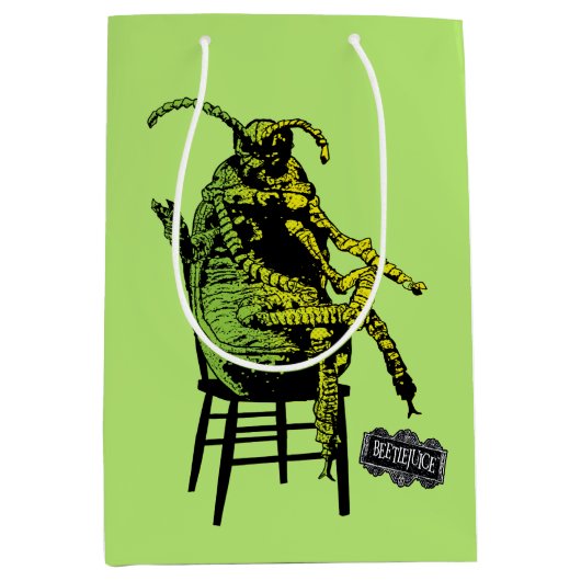 Beetlejuice | Kevertor op de troon Medium Cadeauzakje (Voorkant)