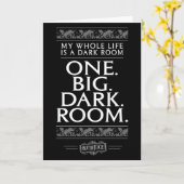 Beetlejuice | Mijn hele leven is een donkere kamer Kaart (Gele Bloem)