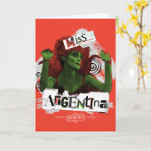 Beetlejuice | Miss Argentinië Kaart (Gele Bloem)