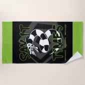 Beetlejuice | Say It 3 Times Strandlaken (Voorkant)