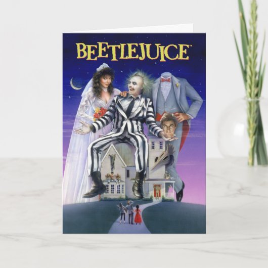 Beetlejuice | Theatersch Poster Kaart (Voorkant)