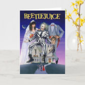 Beetlejuice | Theatrical Poster Kaart (Gele Bloem)