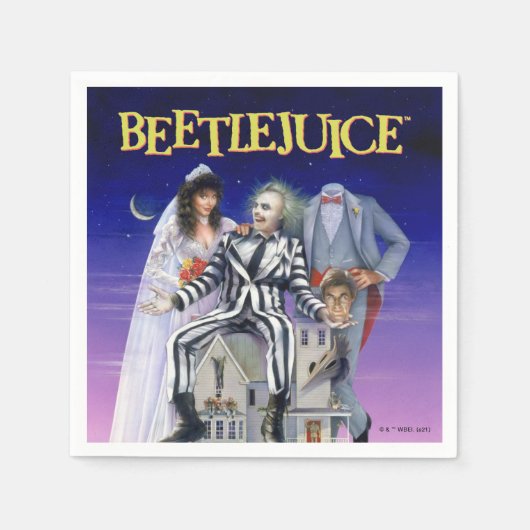 Beetlejuice | Theatrical Poster Servet (Voorkant)