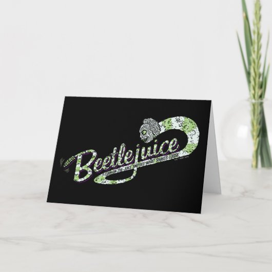 Beetlejuice | Zet de sap aan Kaart (Voorkant)