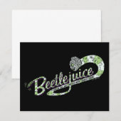 Beetlejuice | Zet de sapkraan open Notitiekaartje (Voorkant / Achterkant)
