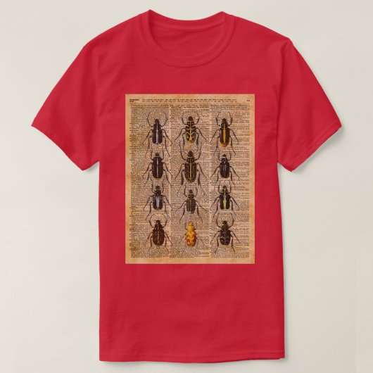Beetles bugs t-shirt (Design voorkant)