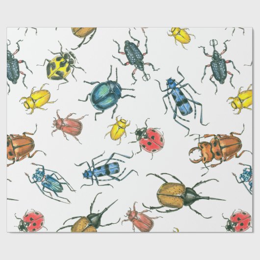 Beetles Cadeaupapier (Vlak)