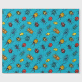 Beetles Cadeaupapier (Vlak)