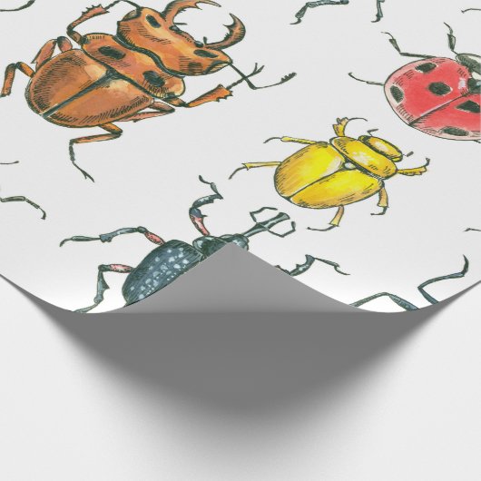 Beetles Cadeaupapier (Hoek)