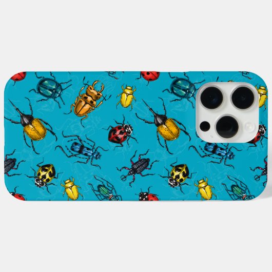 Beetles Case-Mate iPhone Case (Achterkant (horizontaal))