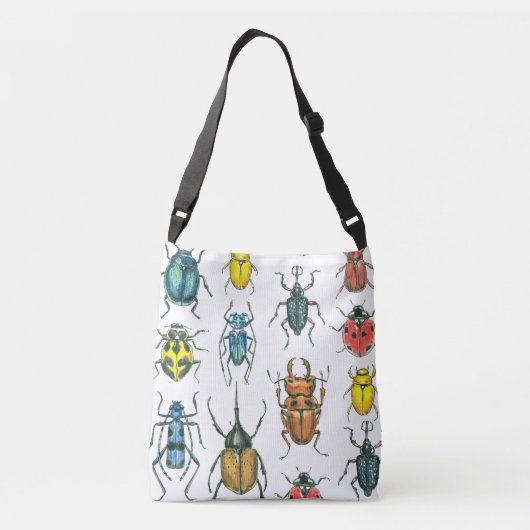 Beetles Crossbody Tas (Achterkant)