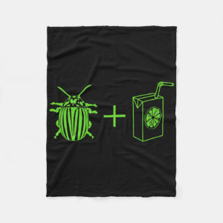 Beetles  Halloween Film Funny Horror Costu Fleece Deken