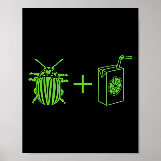 Beetles  Halloween Film Funny Horror Costu Poster (Voorkant)