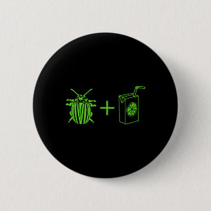 Beetles Halloween Film Funny Horror Costu Ronde Button 5,7 Cm