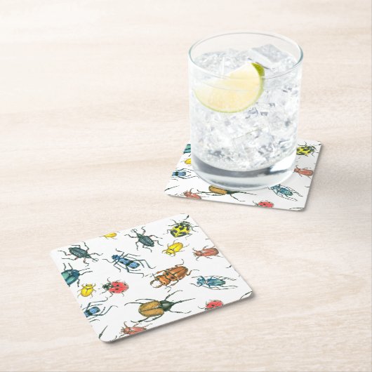 Beetles Kartonnen Onderzetters (Insitu)