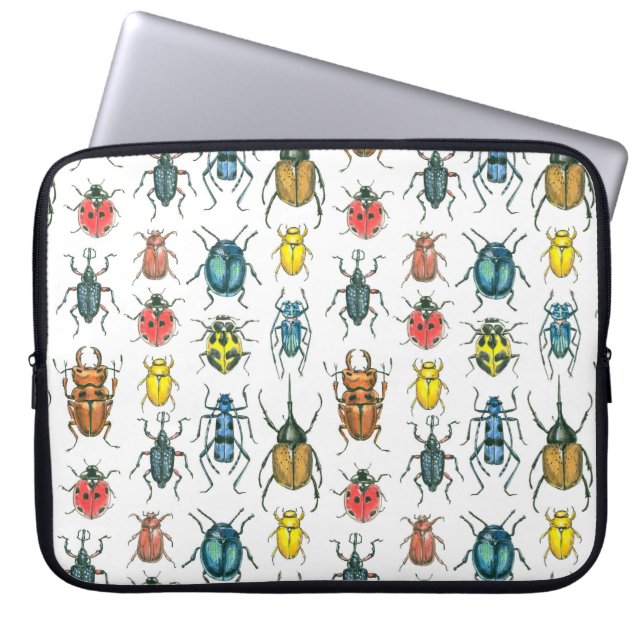 Beetles Laptop Sleeve (Voorkant)
