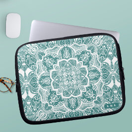 Beetles Mandala Laptop Sleeve