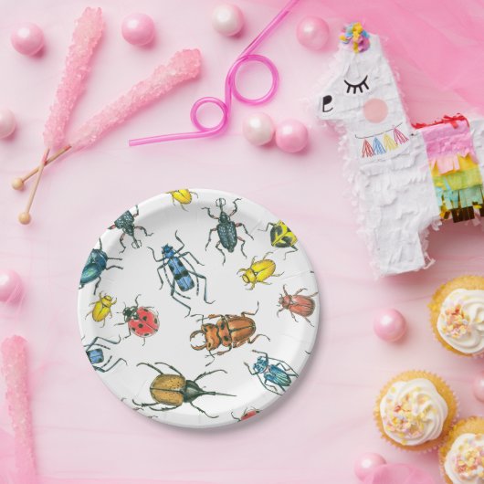 Beetles Papieren Bordje (Feest)
